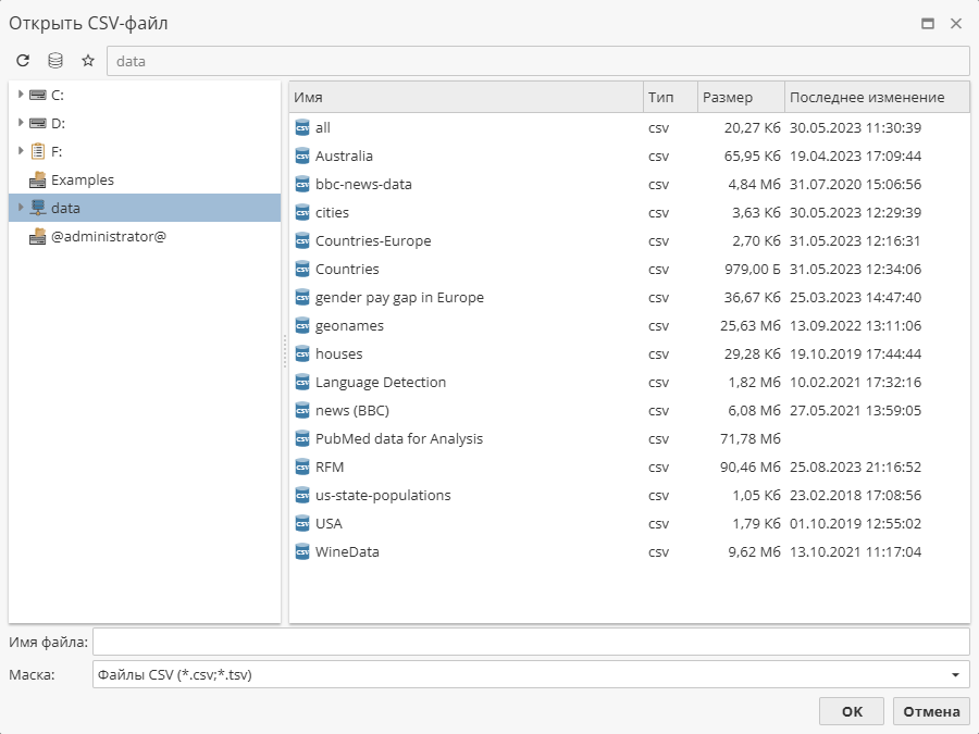 data connections local network list.rus