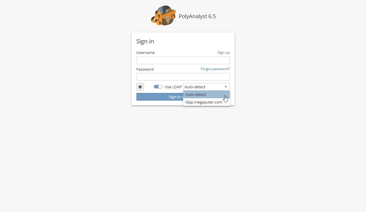 login ldap list