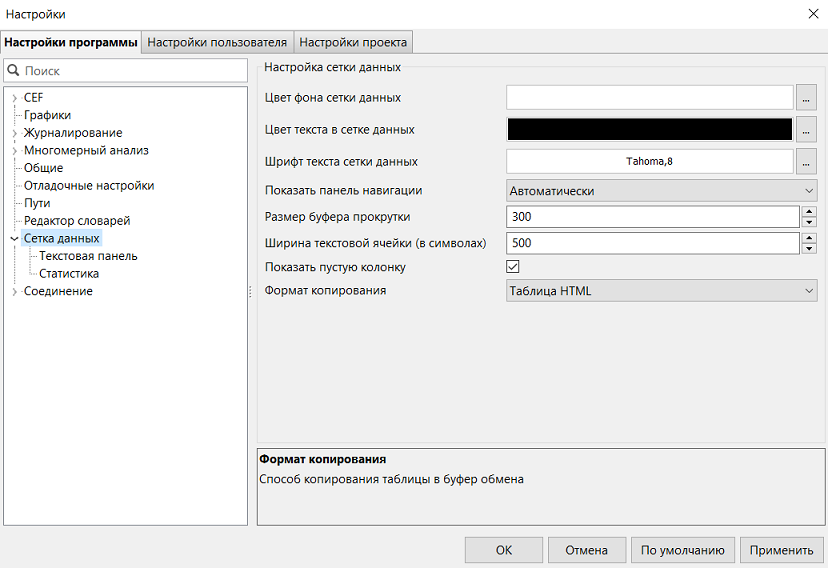 view window options.rus