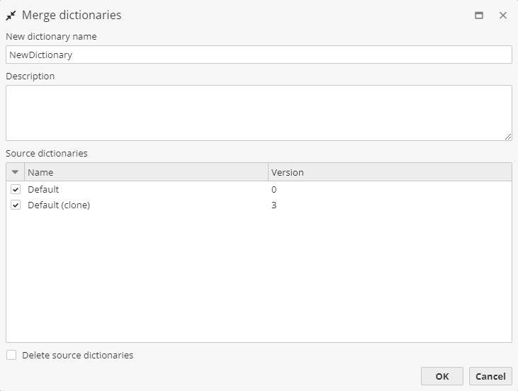 dict merge window