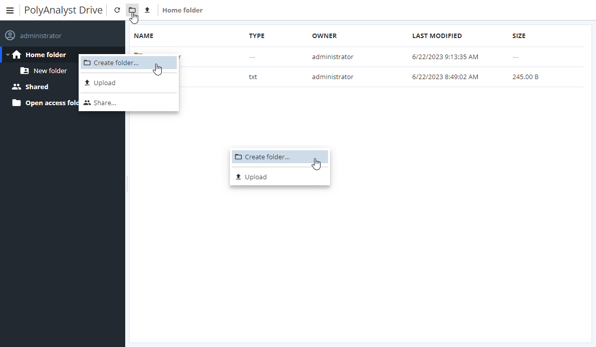 pa drive folder2