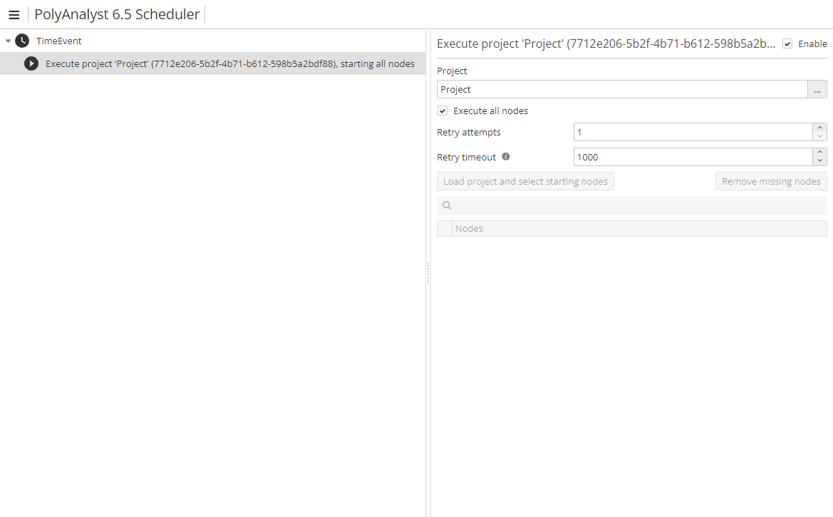 sch add project ex