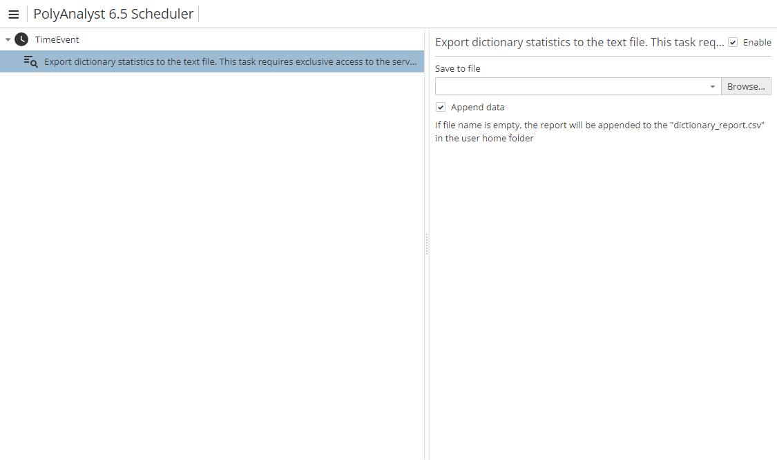 sch export dicts