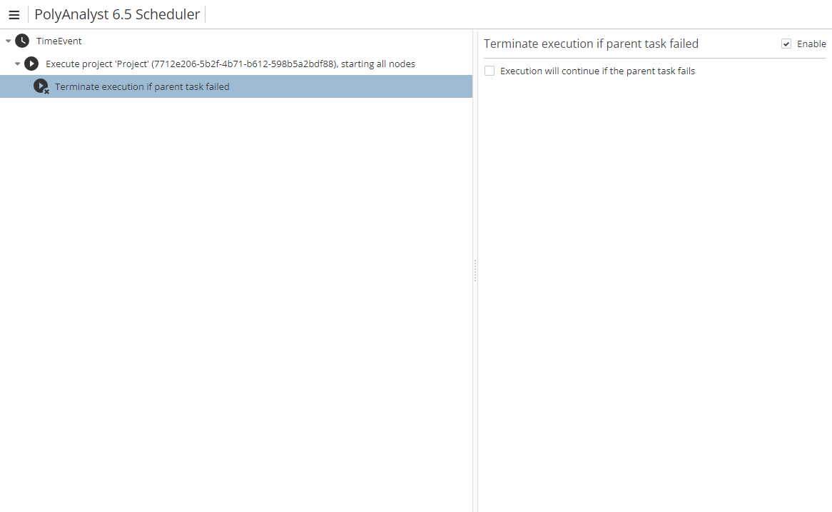 sch terminate